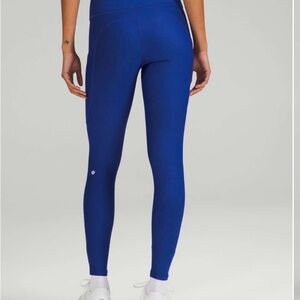 Lululemon Fast and Free High-Rise Fleece Tight 28" Leggings Size 4